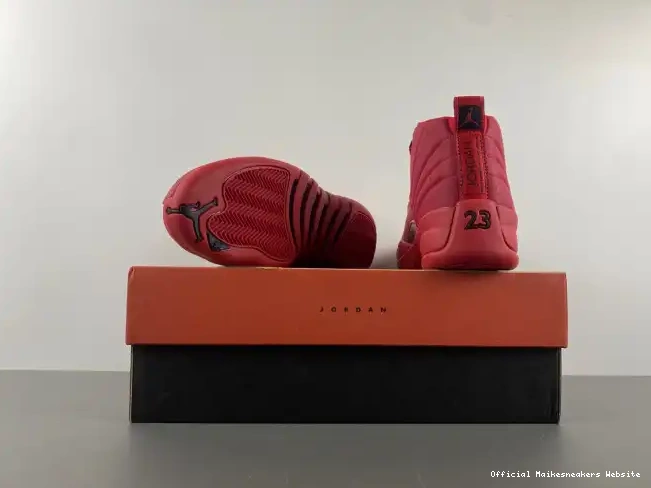 Official Maikesneakers Red 12 (2018) Air 130690-601 Retro Jordan Gym 0613